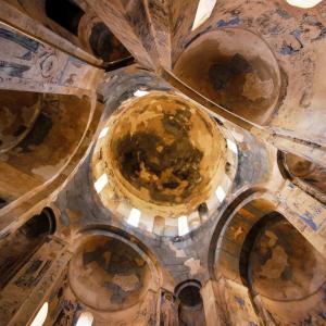 INSIDE VIEW OF THE HOLY CROSS CHURCH VAN TURKEY - 9