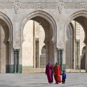 HASSAN II MOSQUE CASABLANCA MOROCCO - 10