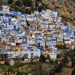 THE BEAUTY OF BLUE CHEFCHAOUEN TOWN MOROCCO - 5