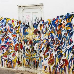  WALL PAINTING AT ESSAOUIRA MOROCCO - 5