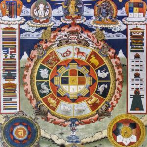   WALL PAINTINGS BHUTAN - 7